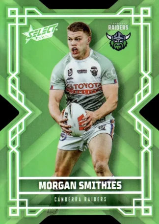 2026 NRL League Heroes Colours Die-Cut - CD019 Morgan Smithies Canberra Raiders