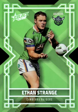 2026 NRL League Heroes Colours Die-Cut - CD021 Ethan Strange Canberra Raiders