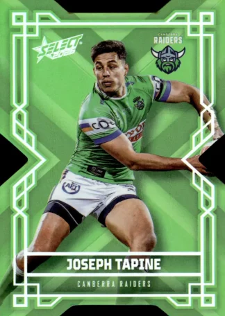 2026 NRL League Heroes Colours Die-Cut - CD023 Joseph Tapine Canberra Raiders