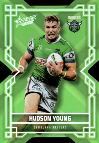 2026 NRL League Heroes Colours Die-Cut - CD026 Hudson Young Canberra Raiders