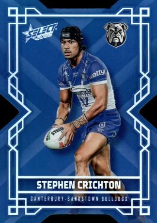 2026 NRL League Heroes Colours Die-Cut - CD028 Stephen Crichton Canterbury Bulldogs