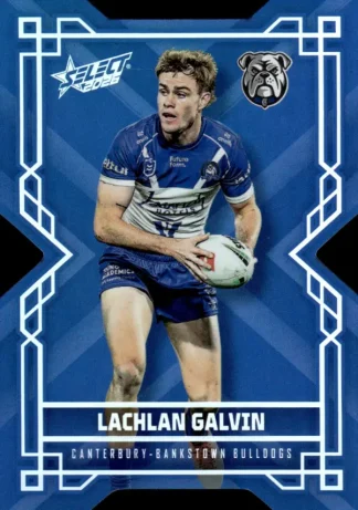 2026 NRL League Heroes Colours Die-Cut - CD029 Lachlan Galvin Canterbury Bulldogs