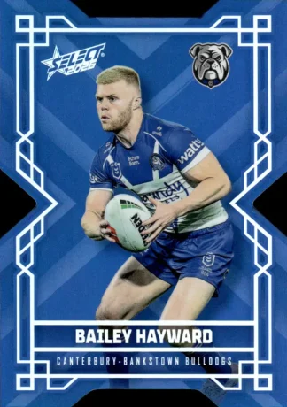 2026 NRL League Heroes Colours Die-Cut - CD030 Bailey Hayward Canterbury Bulldogs