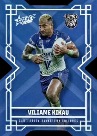 2026 NRL League Heroes Colours Die-Cut - CD031 Viliame Kikau Canterbury Bulldogs