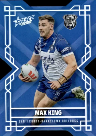 2026 NRL League Heroes Colours Die-Cut - CD032 Max King Canterbury Bulldogs