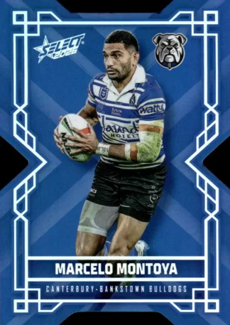 2026 NRL League Heroes Colours Die-Cut - CD035 Marcelo Montoya Canterbury Bulldogs