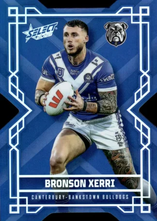 2026 NRL League Heroes Colours Die-Cut - CD039 Bronson Xerri Canterbury Bulldogs
