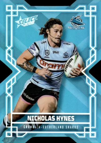 2026 NRL League Heroes Colours Die-Cut - CD042 Nicholas Hynes Cronulla Sharks