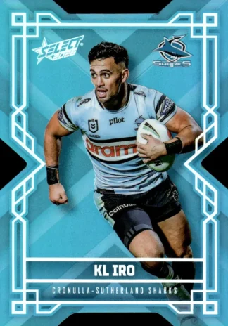 2026 NRL League Heroes Colours Die-Cut - CD043 KL Iro Cronulla Sharks