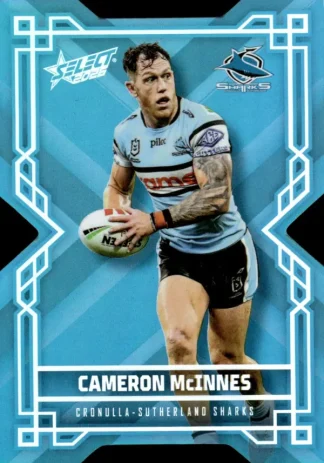 2026 NRL League Heroes Colours Die-Cut - CD047 Cameron McInnes Cronulla Sharks