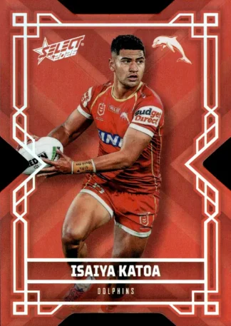 2026 NRL League Heroes Colours Die-Cut - CD058 Isaiya Katoa Dolphins