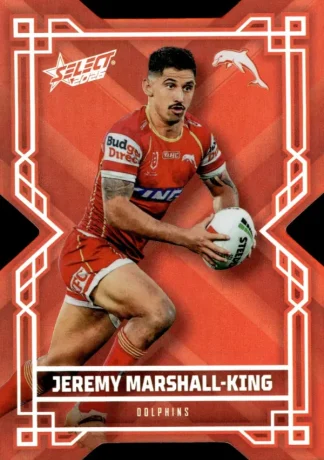 2026 NRL League Heroes Colours Die-Cut - CD061 Jeremy Marshall-King Dolphins