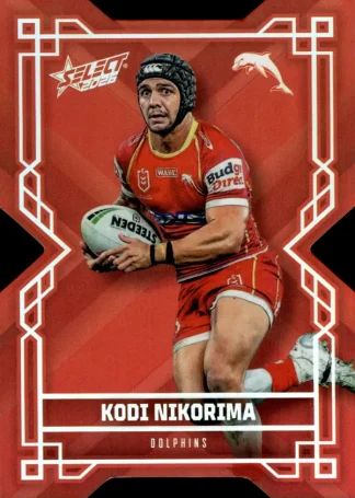 2026 NRL League Heroes Colours Die-Cut - CD062 Kodi Nikorima Dolphins