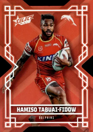 2026 NRL League Heroes Colours Die-Cut - CD065 Hamiso Tabuai-Fidow Dolphins