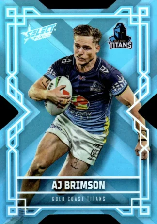 2026 NRL League Heroes Colours Die-Cut - CD066 AJ Brimson Gold Coast Titans