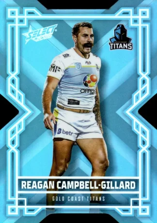 2026 NRL League Heroes Colours Die-Cut - CD068 Reagan Campbell-Gillard Gold Coast Titans