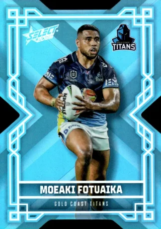 2026 NRL League Heroes Colours Die-Cut - CD073 Moeaki Fotuaika Gold Coast Titans