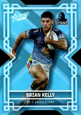 2026 NRL League Heroes Colours Die-Cut - CD074 Brian Kelly Gold Coast Titans
