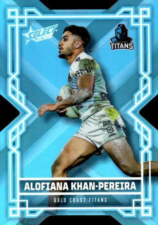 2026 NRL League Heroes Colours Die-Cut - CD075 Alofiana Khan-Pereira Gold Coast Titans