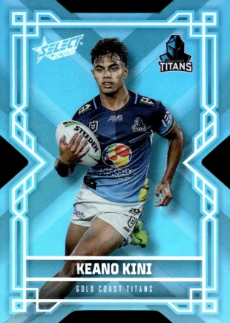 2026 NRL League Heroes Colours Die-Cut - CD076 Keano Kini Gold Coast Titans