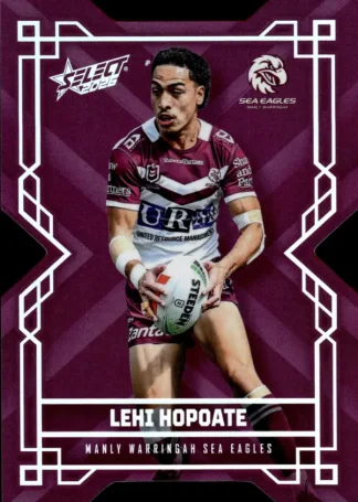 2026 NRL League Heroes Colours Die-Cut - CD083 Lehi Hopoate Manly Sea Eagles