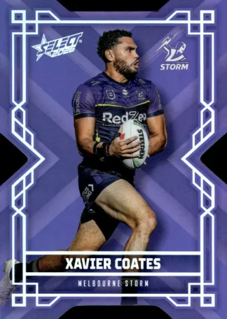 2026 NRL League Heroes Colours Die-Cut - CD094 Xavier Coates Melbourne Storm