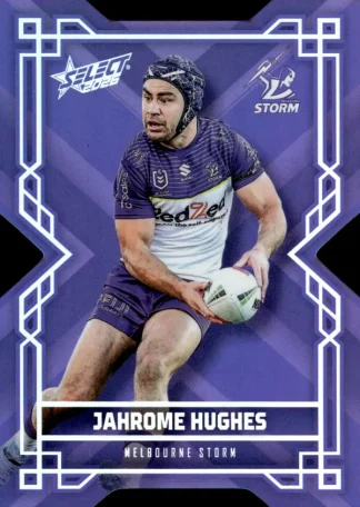 2026 NRL League Heroes Colours Die-Cut - CD098 Jahrome Hughes Melbourne Storm