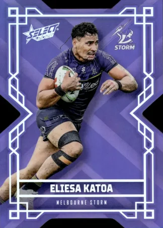 2026 NRL League Heroes Colours Die-Cut - CD099 Eliesa Katoa Melbourne Storm