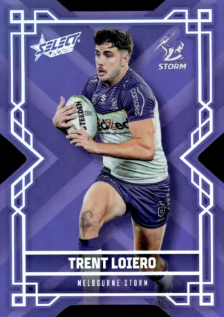 2026 NRL League Heroes Colours Die-Cut - CD100 Trent Loiero Melbourne Storm