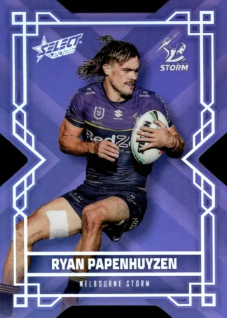 2026 NRL League Heroes Colours Die-Cut - CD103 Ryan Papenhuyzen Melbourne Storm