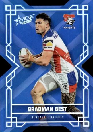 2026 NRL League Heroes Colours Die-Cut - CD105 Bradman Best Newcastle Knights
