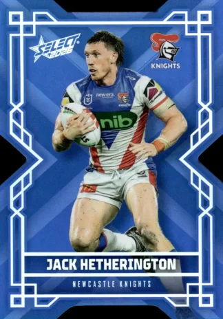 2026 NRL League Heroes Colours Die-Cut - CD109 Jack Hetherington Newcastle Knights