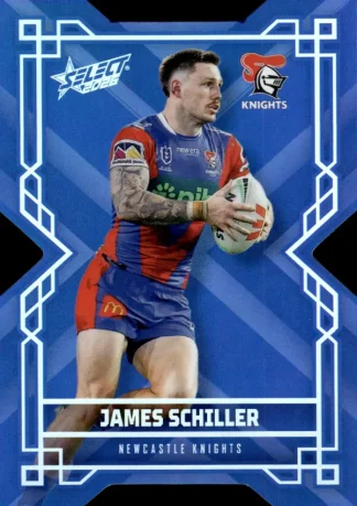 2026 NRL League Heroes Colours Die-Cut - CD115 James Schiller Newcastle Knights