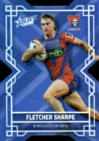 2026 NRL League Heroes Colours Die-Cut - CD116 Fletcher Sharpe Newcastle Knights