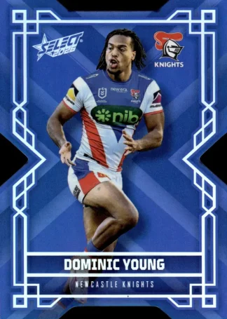2026 NRL League Heroes Colours Die-Cut - CD117 Dominic Young Newcastle Knights