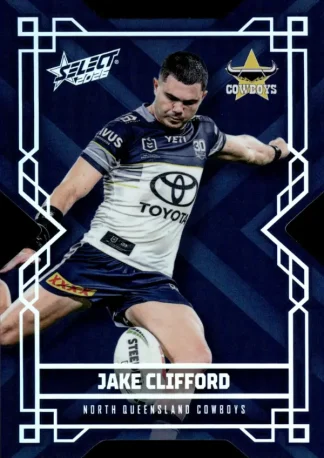 2026 NRL League Heroes Colours Die-Cut - CD119 Jake Clifford North QLD Cowboys