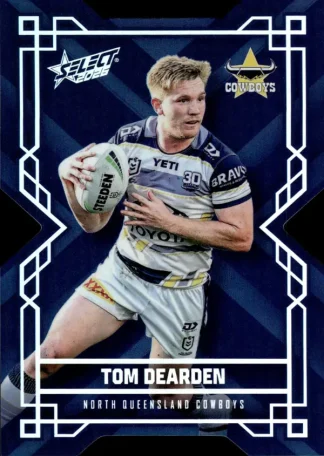 2026 NRL League Heroes Colours Die-Cut - CD121 Tom Dearden North QLD Cowboys