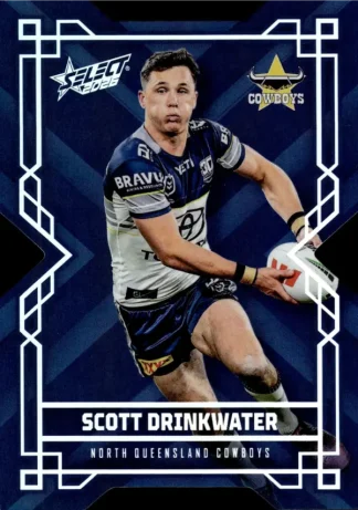 2026 NRL League Heroes Colours Die-Cut - CD122 Scott Drinkwater North QLD Cowboys
