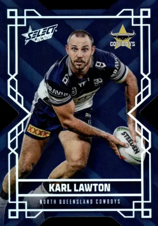 2026 NRL League Heroes Colours Die-Cut - CD124 Karl Lawton North QLD Cowboys