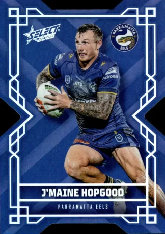 2026 NRL League Heroes Colours Die-Cut - CD131 J'maine Hopgood Parramatta Eels