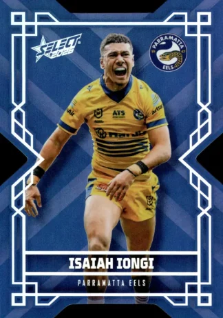 2026 NRL League Heroes Colours Die-Cut - CD132 Isaiah Iongi Parramatta Eels