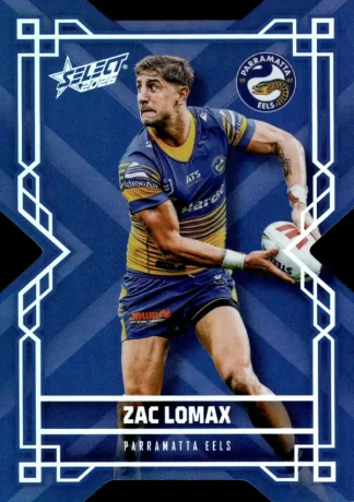 2026 NRL League Heroes Colours Die-Cut - CD133 Zac Lomax Parramatta Eels