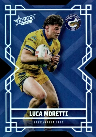 2026 NRL League Heroes Colours Die-Cut - CD134 Luca Moretti Parramatta Eels