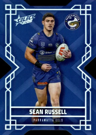 2026 NRL League Heroes Colours Die-Cut - CD139 Sean Russell Parramatta Eels