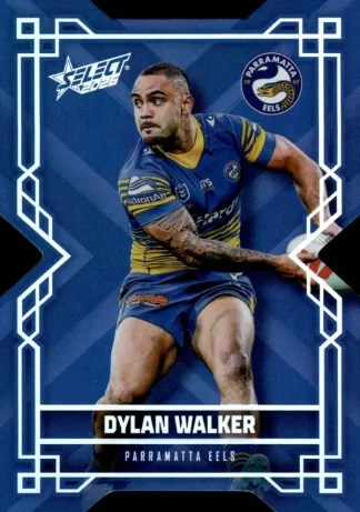 2026 NRL League Heroes Colours Die-Cut - CD142 Dylan Walker Parramatta Eels