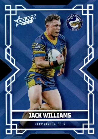 2026 NRL League Heroes Colours Die-Cut - CD143 Jack Williams Parramatta Eels