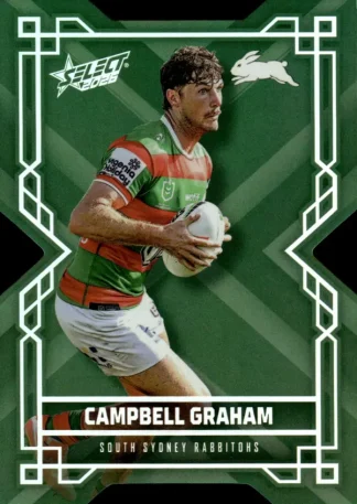 2026 NRL League Heroes Colours Die-Cut - CD158 Campbell Graham South Sydney Rabbitohs