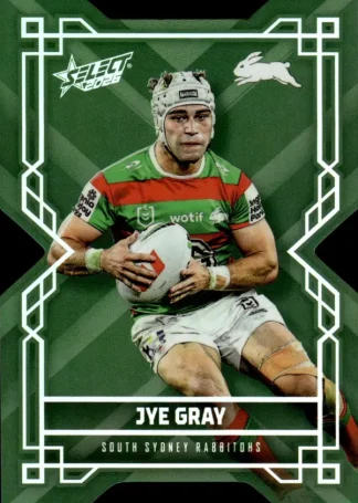 2026 NRL League Heroes Colours Die-Cut - CD159 Jye Gray South Sydney Rabbitohs