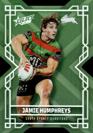 2026 NRL League Heroes Colours Die-Cut - CD160 Jamie Humphreys South Sydney Rabbitohs