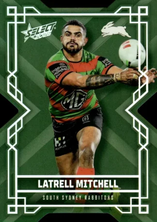 2026 NRL League Heroes Colours Die-Cut - CD164 Latrell Mitchell South Sydney Rabbitohs